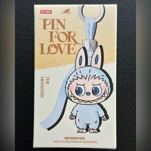 Authentic POP MART ~ Pin For Love Series Vinyl Plush Pendant ~ J